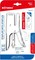 Heavy-Duty Full-Strip Metal Plier Stapler, Large Capacity Stapler with Standard 24/6 Metal Staples 1000 pcs for Desktop Work Office & School Supplies